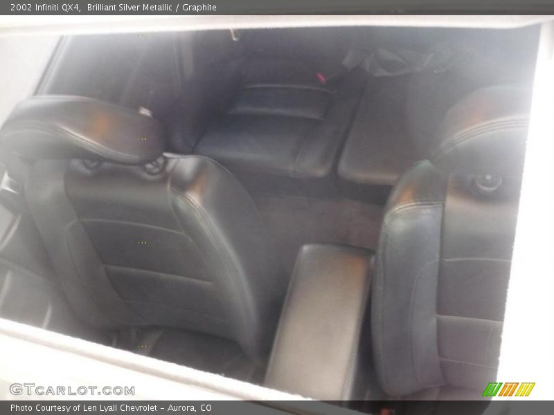 Brilliant Silver Metallic / Graphite 2002 Infiniti QX4