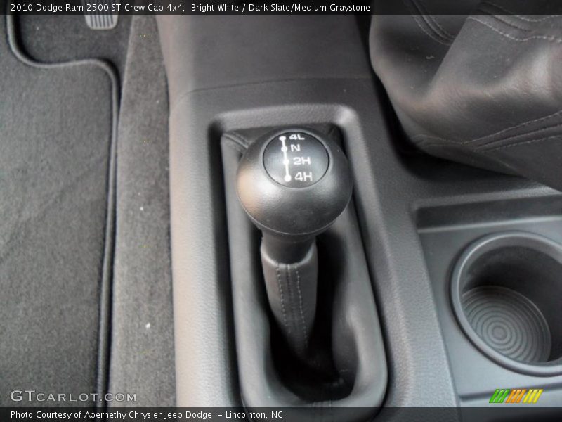 Bright White / Dark Slate/Medium Graystone 2010 Dodge Ram 2500 ST Crew Cab 4x4