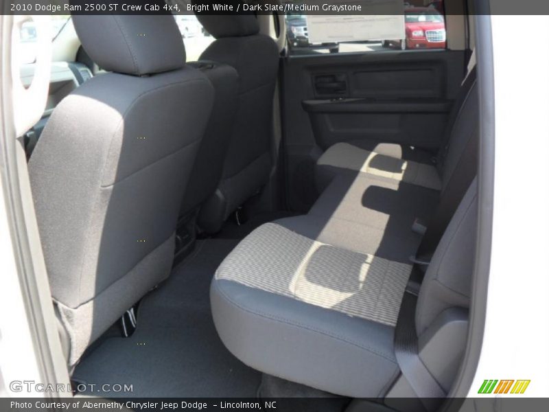 Bright White / Dark Slate/Medium Graystone 2010 Dodge Ram 2500 ST Crew Cab 4x4