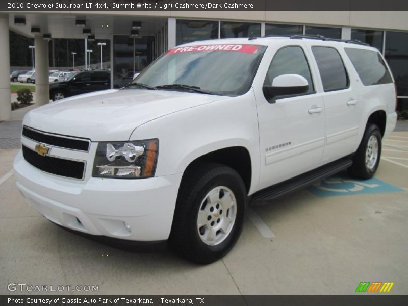 Summit White / Light Cashmere/Dark Cashmere 2010 Chevrolet Suburban LT 4x4