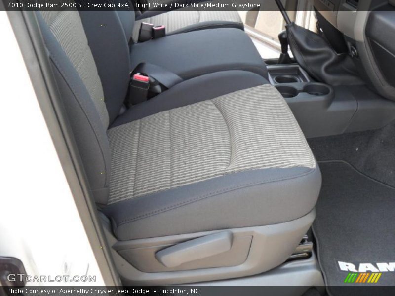 Bright White / Dark Slate/Medium Graystone 2010 Dodge Ram 2500 ST Crew Cab 4x4
