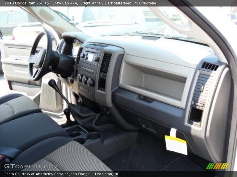 Bright White / Dark Slate/Medium Graystone 2010 Dodge Ram 2500 ST Crew Cab 4x4