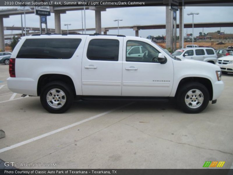 Summit White / Light Cashmere/Dark Cashmere 2010 Chevrolet Suburban LT 4x4