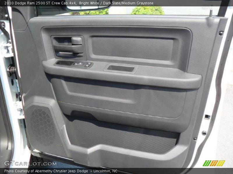 Bright White / Dark Slate/Medium Graystone 2010 Dodge Ram 2500 ST Crew Cab 4x4