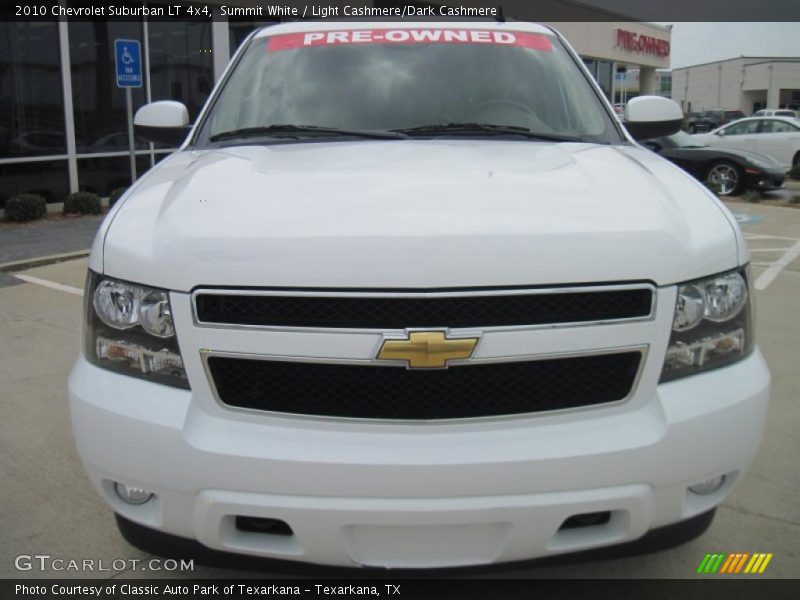 Summit White / Light Cashmere/Dark Cashmere 2010 Chevrolet Suburban LT 4x4