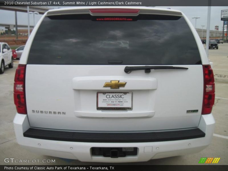 Summit White / Light Cashmere/Dark Cashmere 2010 Chevrolet Suburban LT 4x4