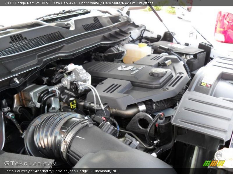 Bright White / Dark Slate/Medium Graystone 2010 Dodge Ram 2500 ST Crew Cab 4x4