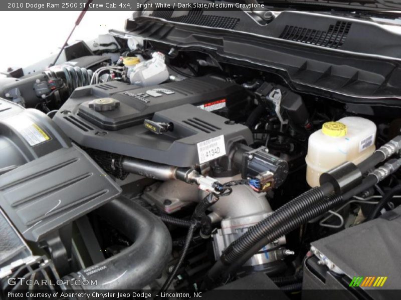 Bright White / Dark Slate/Medium Graystone 2010 Dodge Ram 2500 ST Crew Cab 4x4