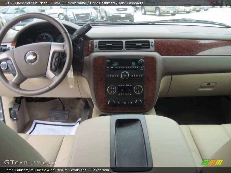 Summit White / Light Cashmere/Dark Cashmere 2010 Chevrolet Suburban LT 4x4