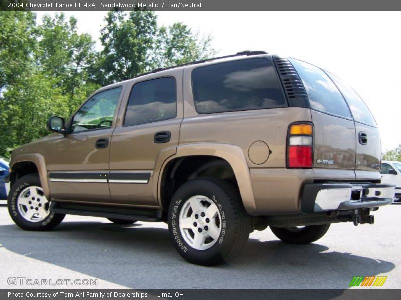 Sandalwood Metallic / Tan/Neutral 2004 Chevrolet Tahoe LT 4x4