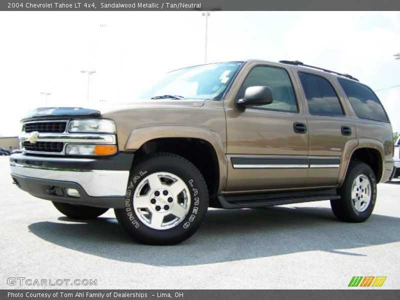 Sandalwood Metallic / Tan/Neutral 2004 Chevrolet Tahoe LT 4x4