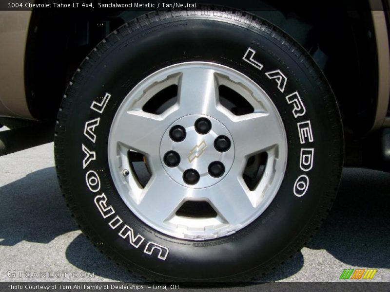 Sandalwood Metallic / Tan/Neutral 2004 Chevrolet Tahoe LT 4x4