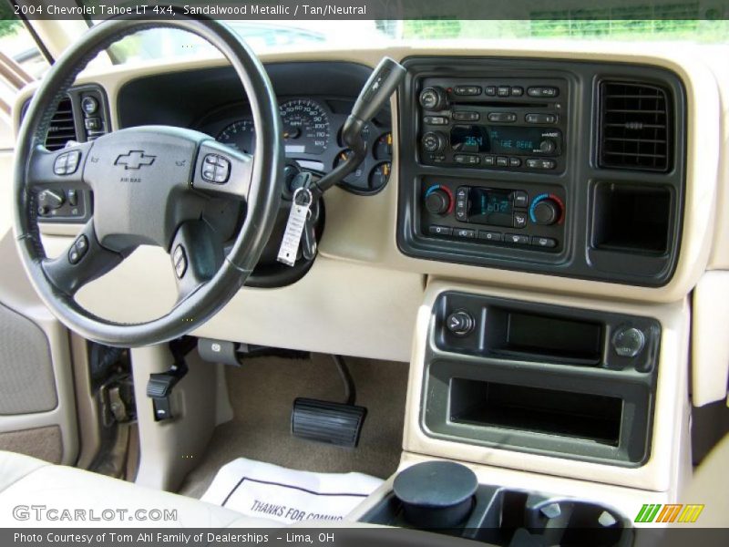 Sandalwood Metallic / Tan/Neutral 2004 Chevrolet Tahoe LT 4x4