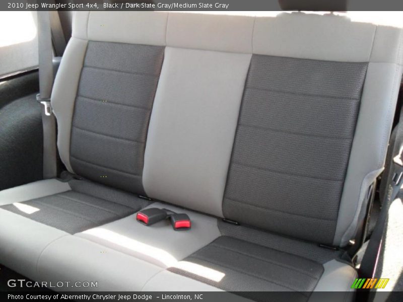 Black / Dark Slate Gray/Medium Slate Gray 2010 Jeep Wrangler Sport 4x4