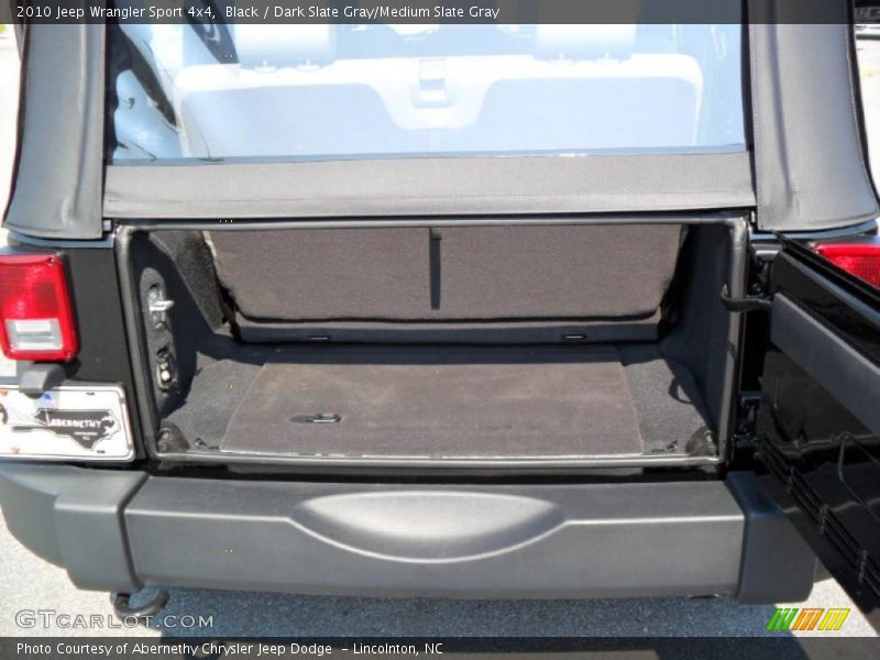 Black / Dark Slate Gray/Medium Slate Gray 2010 Jeep Wrangler Sport 4x4