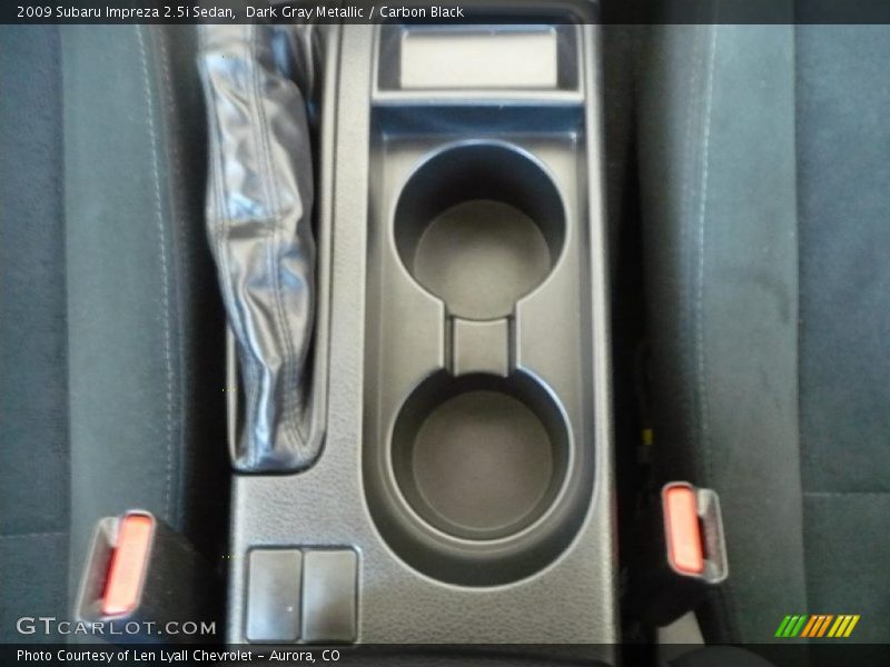 Dark Gray Metallic / Carbon Black 2009 Subaru Impreza 2.5i Sedan
