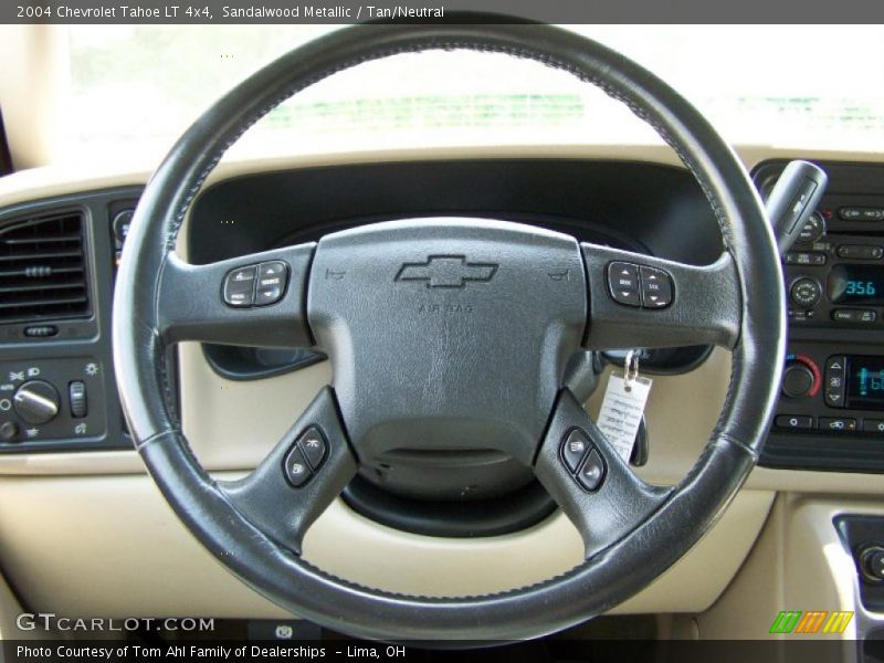 Sandalwood Metallic / Tan/Neutral 2004 Chevrolet Tahoe LT 4x4