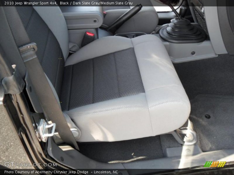 Black / Dark Slate Gray/Medium Slate Gray 2010 Jeep Wrangler Sport 4x4