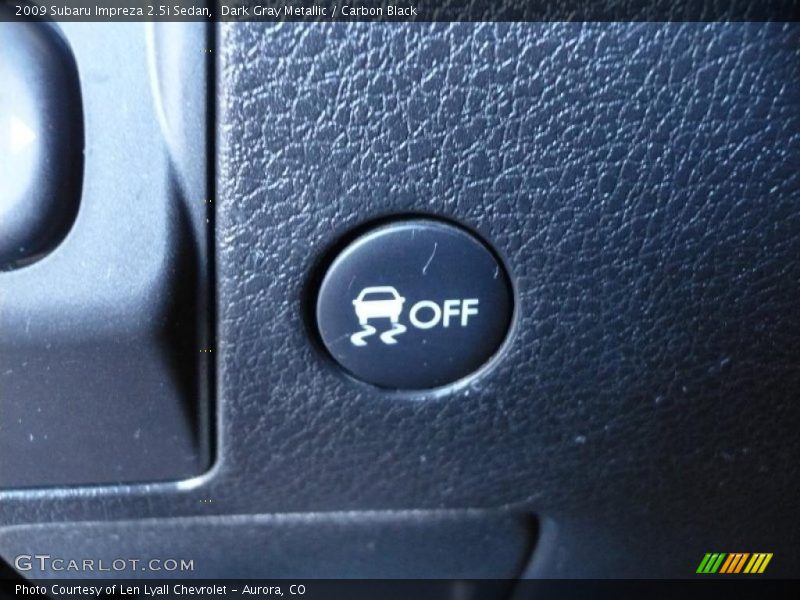 Dark Gray Metallic / Carbon Black 2009 Subaru Impreza 2.5i Sedan