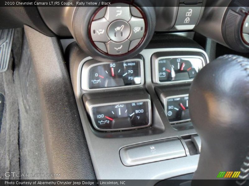 Rally Yellow / Black 2010 Chevrolet Camaro LT/RS Coupe