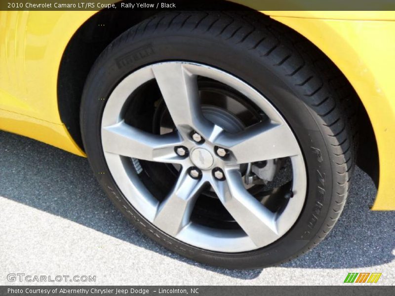 Rally Yellow / Black 2010 Chevrolet Camaro LT/RS Coupe