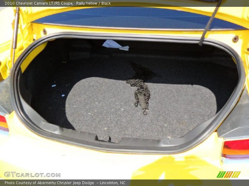 Rally Yellow / Black 2010 Chevrolet Camaro LT/RS Coupe