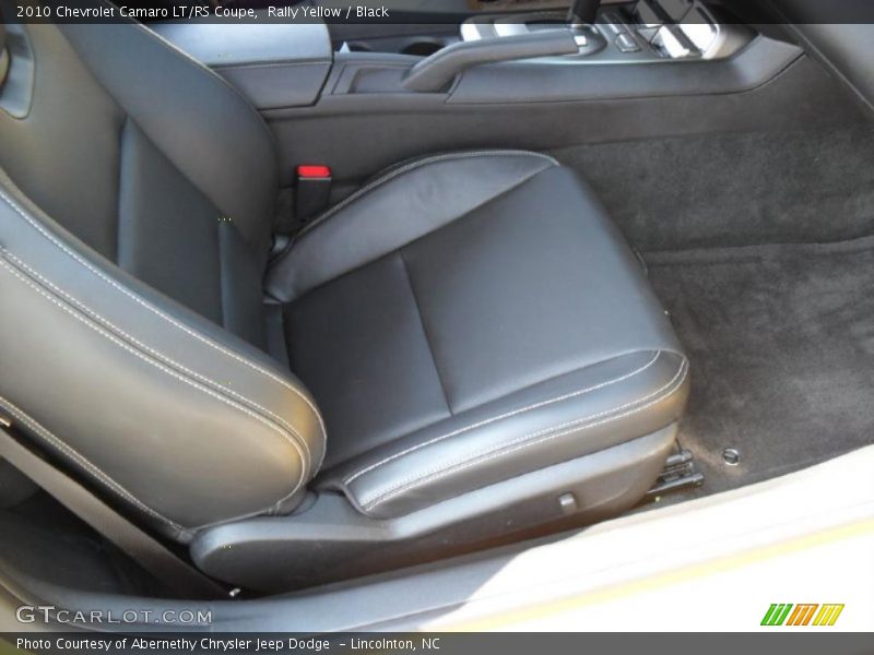 Rally Yellow / Black 2010 Chevrolet Camaro LT/RS Coupe