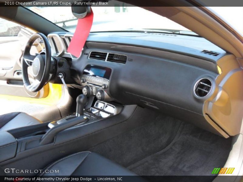 Rally Yellow / Black 2010 Chevrolet Camaro LT/RS Coupe