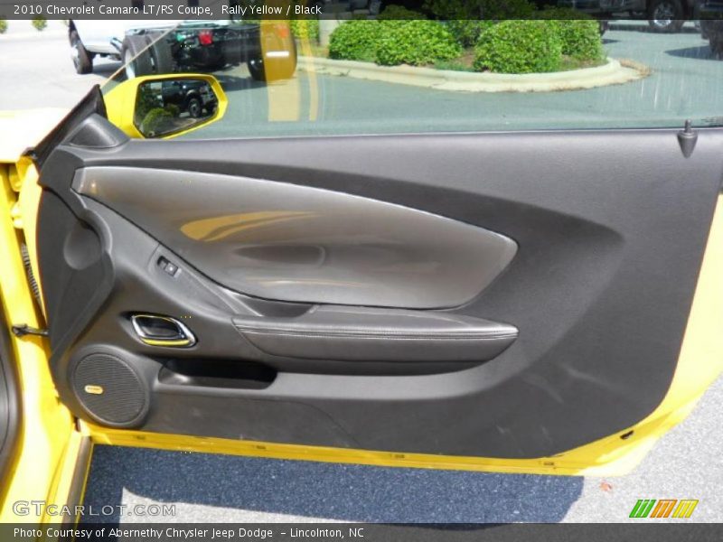 Rally Yellow / Black 2010 Chevrolet Camaro LT/RS Coupe