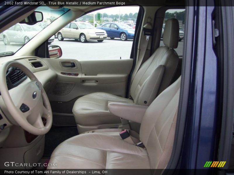 True Blue Metallic / Medium Parchment Beige 2002 Ford Windstar SEL