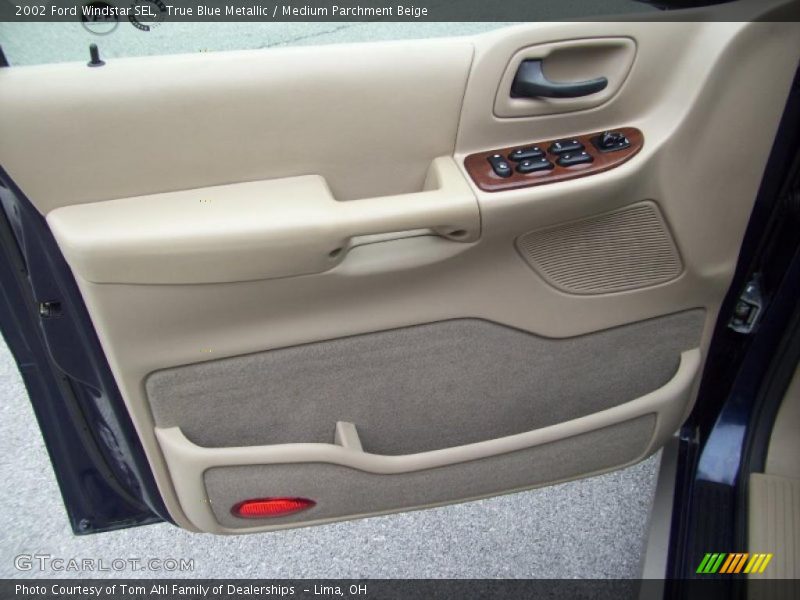 True Blue Metallic / Medium Parchment Beige 2002 Ford Windstar SEL