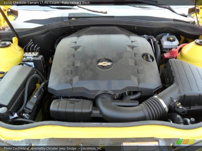 Rally Yellow / Black 2010 Chevrolet Camaro LT/RS Coupe