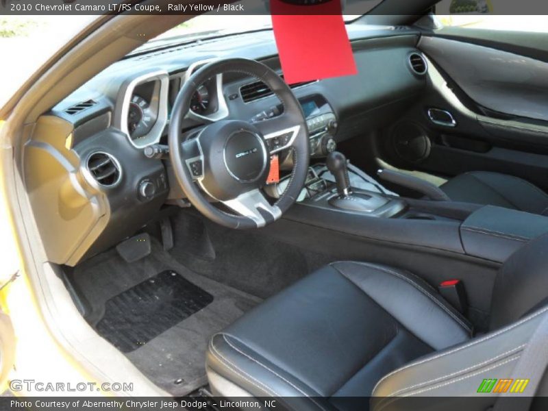 Rally Yellow / Black 2010 Chevrolet Camaro LT/RS Coupe