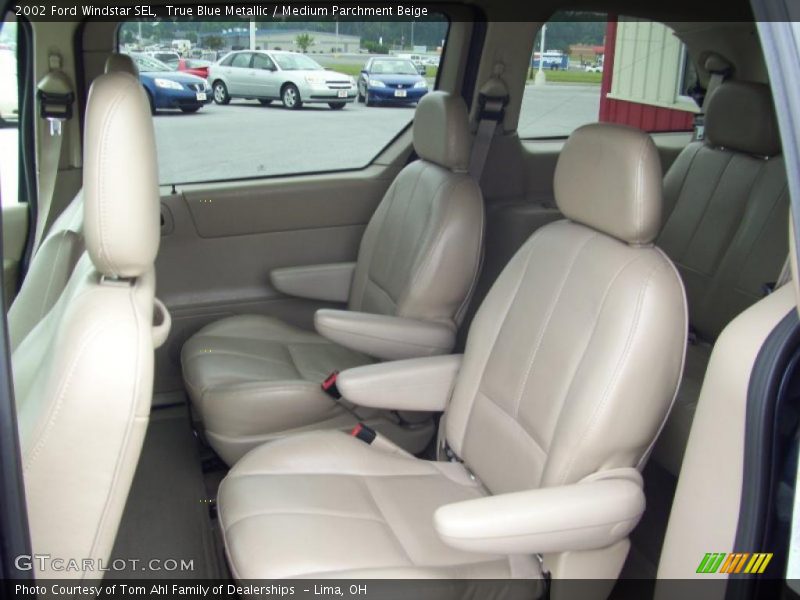 True Blue Metallic / Medium Parchment Beige 2002 Ford Windstar SEL