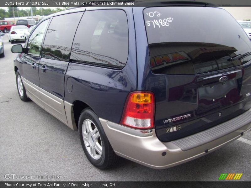 True Blue Metallic / Medium Parchment Beige 2002 Ford Windstar SEL