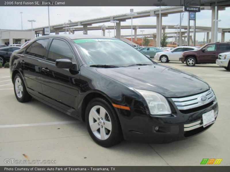 Black / Camel 2006 Ford Fusion SE