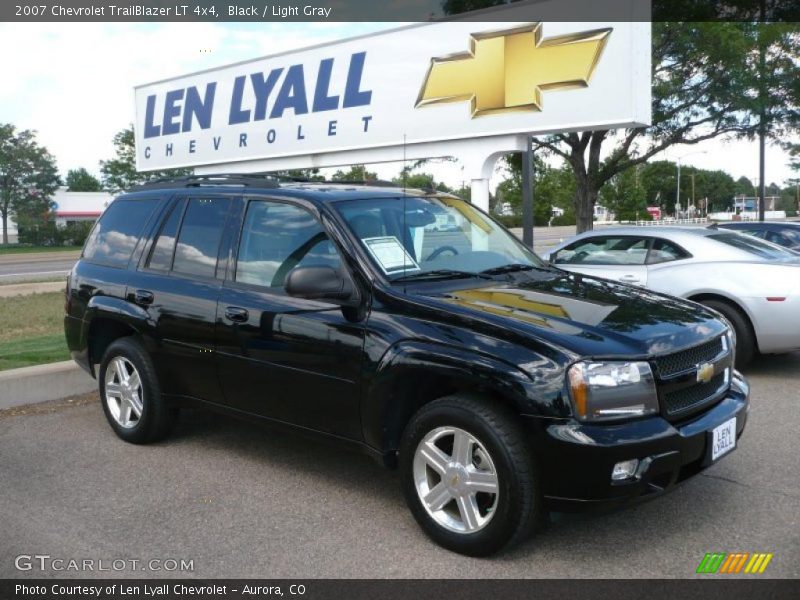 Black / Light Gray 2007 Chevrolet TrailBlazer LT 4x4