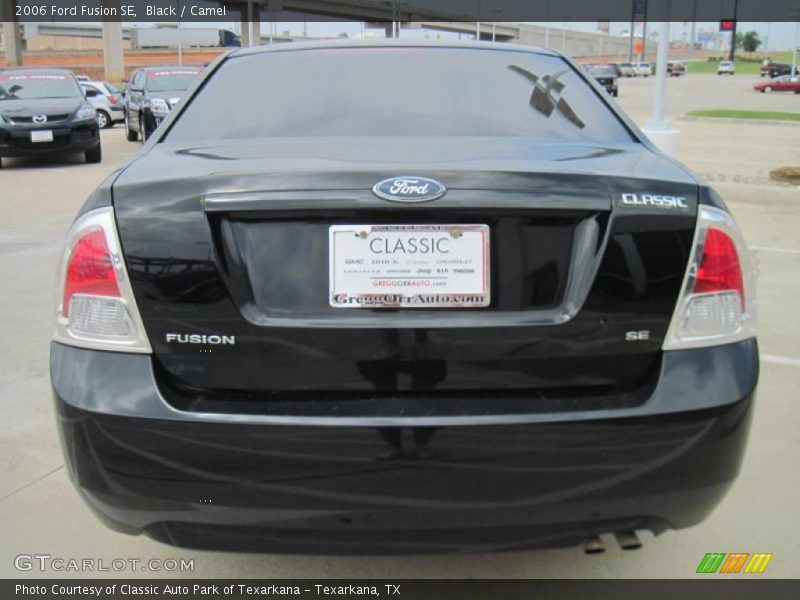 Black / Camel 2006 Ford Fusion SE