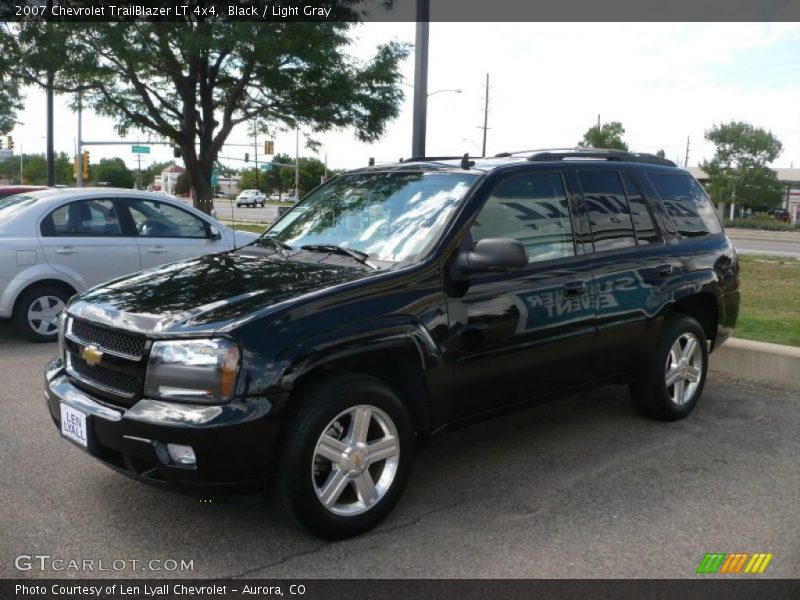 Black / Light Gray 2007 Chevrolet TrailBlazer LT 4x4