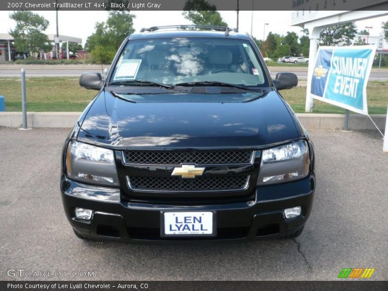Black / Light Gray 2007 Chevrolet TrailBlazer LT 4x4