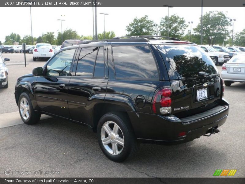 Black / Light Gray 2007 Chevrolet TrailBlazer LT 4x4