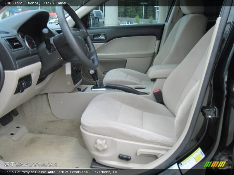 Black / Camel 2006 Ford Fusion SE