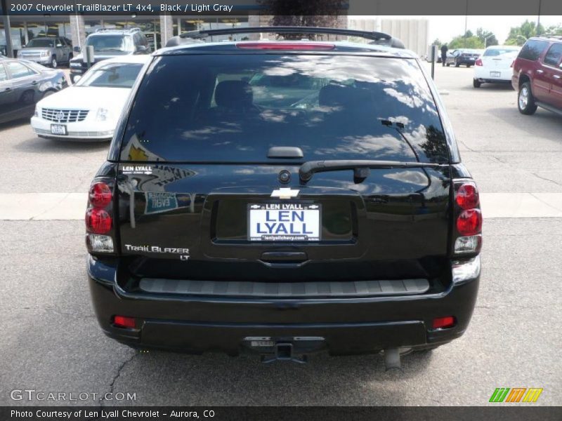 Black / Light Gray 2007 Chevrolet TrailBlazer LT 4x4