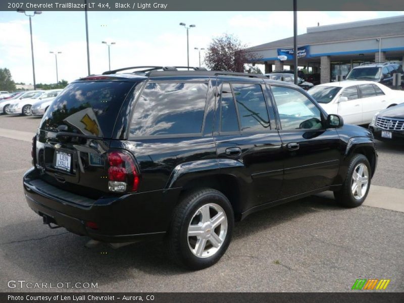 Black / Light Gray 2007 Chevrolet TrailBlazer LT 4x4