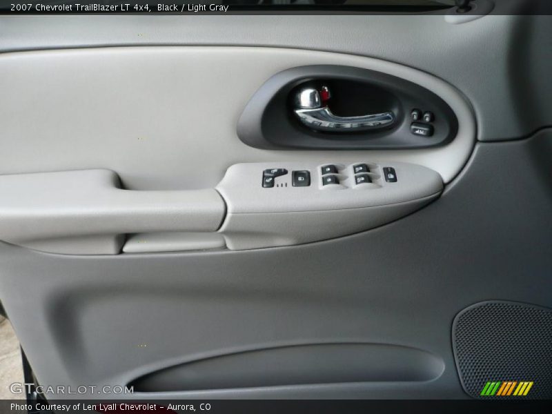 Black / Light Gray 2007 Chevrolet TrailBlazer LT 4x4