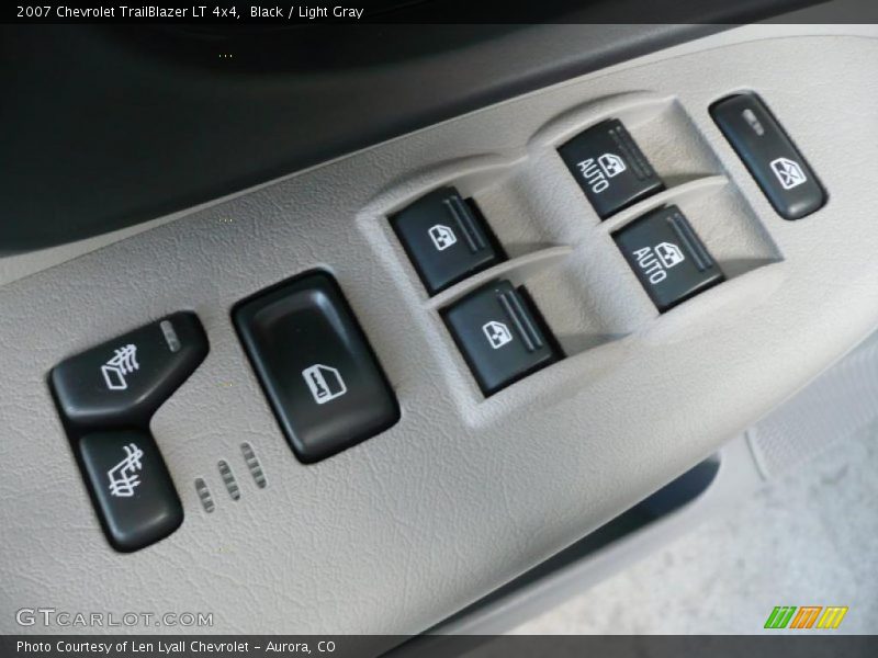 Black / Light Gray 2007 Chevrolet TrailBlazer LT 4x4