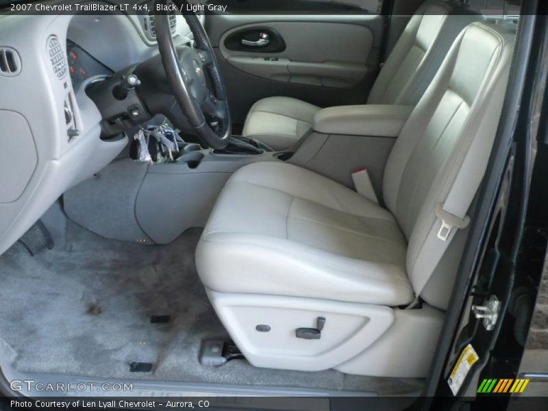 Black / Light Gray 2007 Chevrolet TrailBlazer LT 4x4