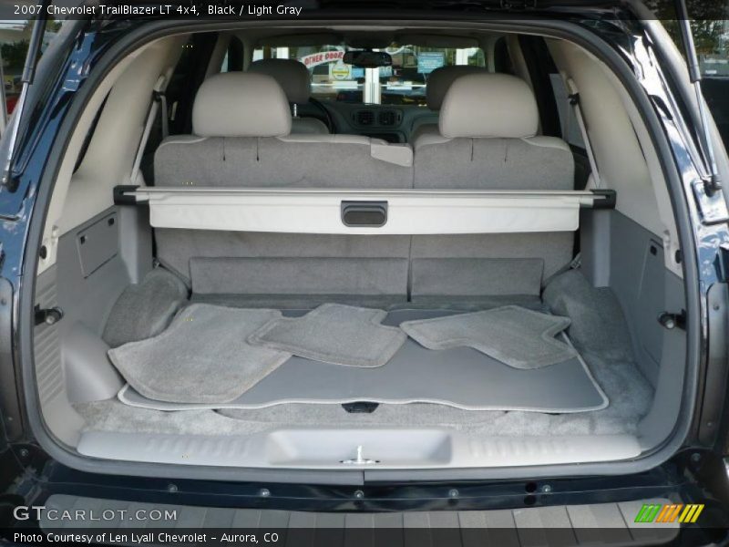 Black / Light Gray 2007 Chevrolet TrailBlazer LT 4x4