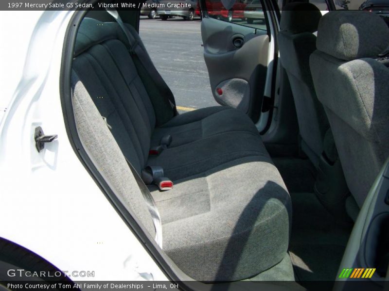 Vibrant White / Medium Graphite 1997 Mercury Sable GS Sedan