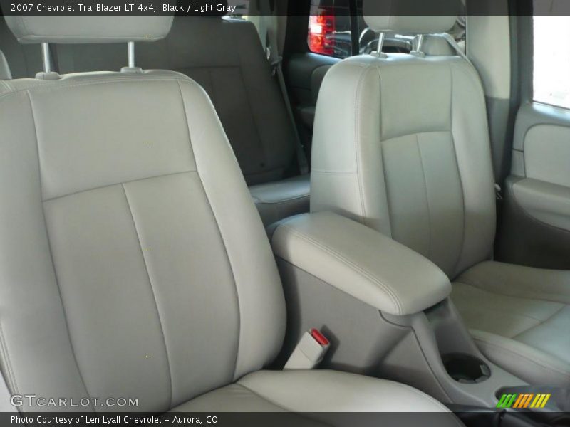 Black / Light Gray 2007 Chevrolet TrailBlazer LT 4x4